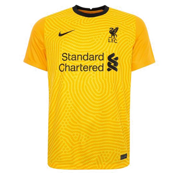 Tailandia Camiseta Liverpool 2ª Kit Portero 2020 2021 Amarillo